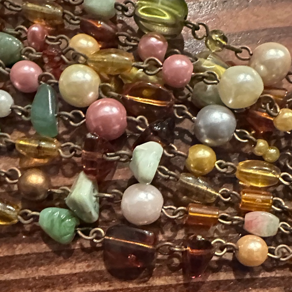 Lia Sophia Beaumont Vibrant Multicolor Beaded Bracelet - Picture 4 of 7